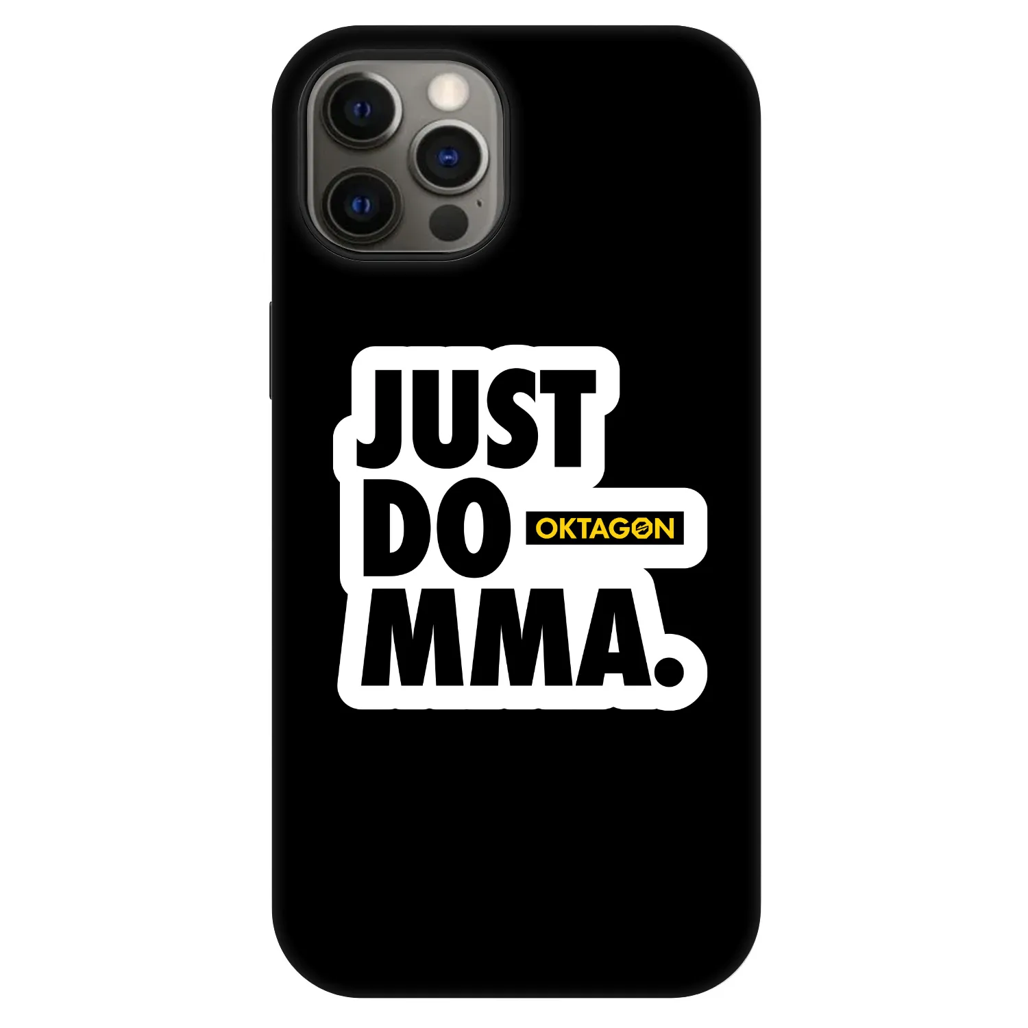 Picasee Fashion Case MagSafe pre Apple iPhone 12 - OKTAGON - Just Do MMA