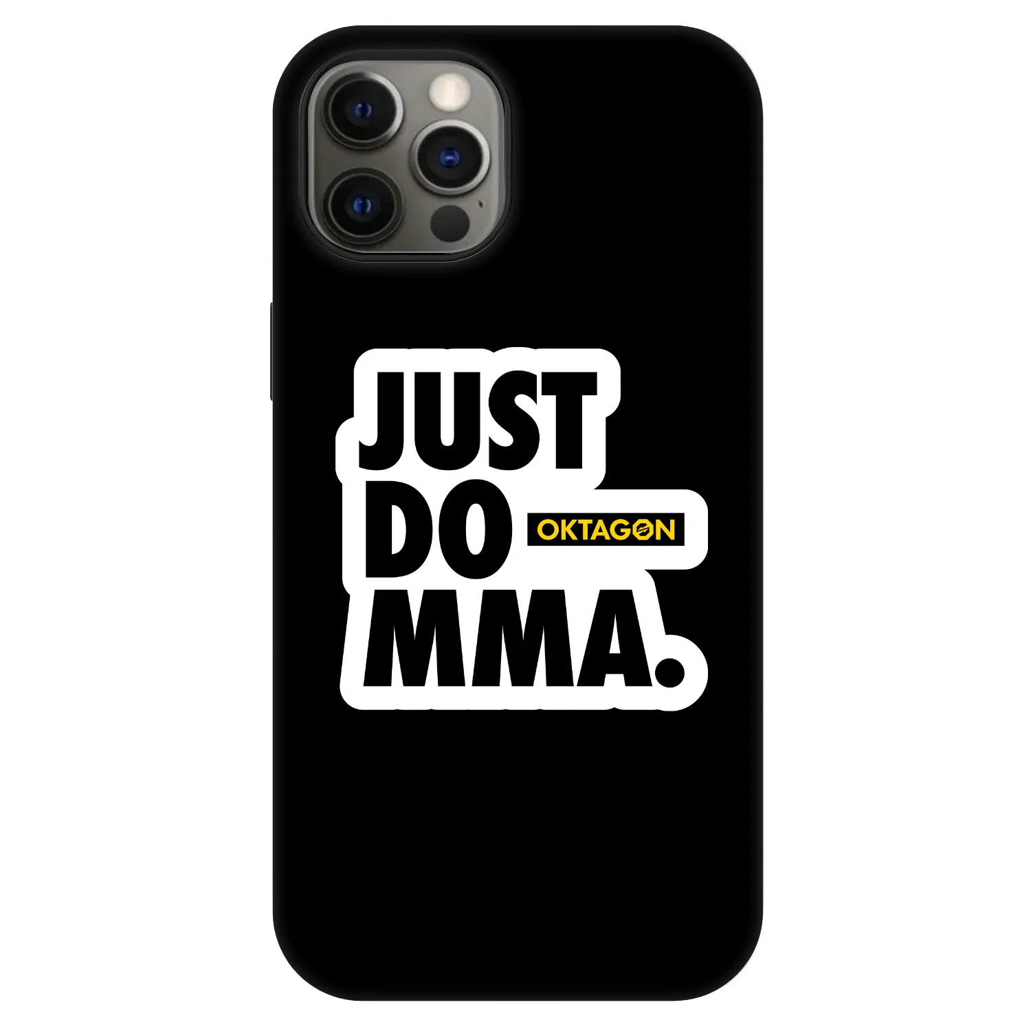 Picasee Fashion Case MagSafe pre Apple iPhone 12 Pro - OKTAGON - Just Do MMA