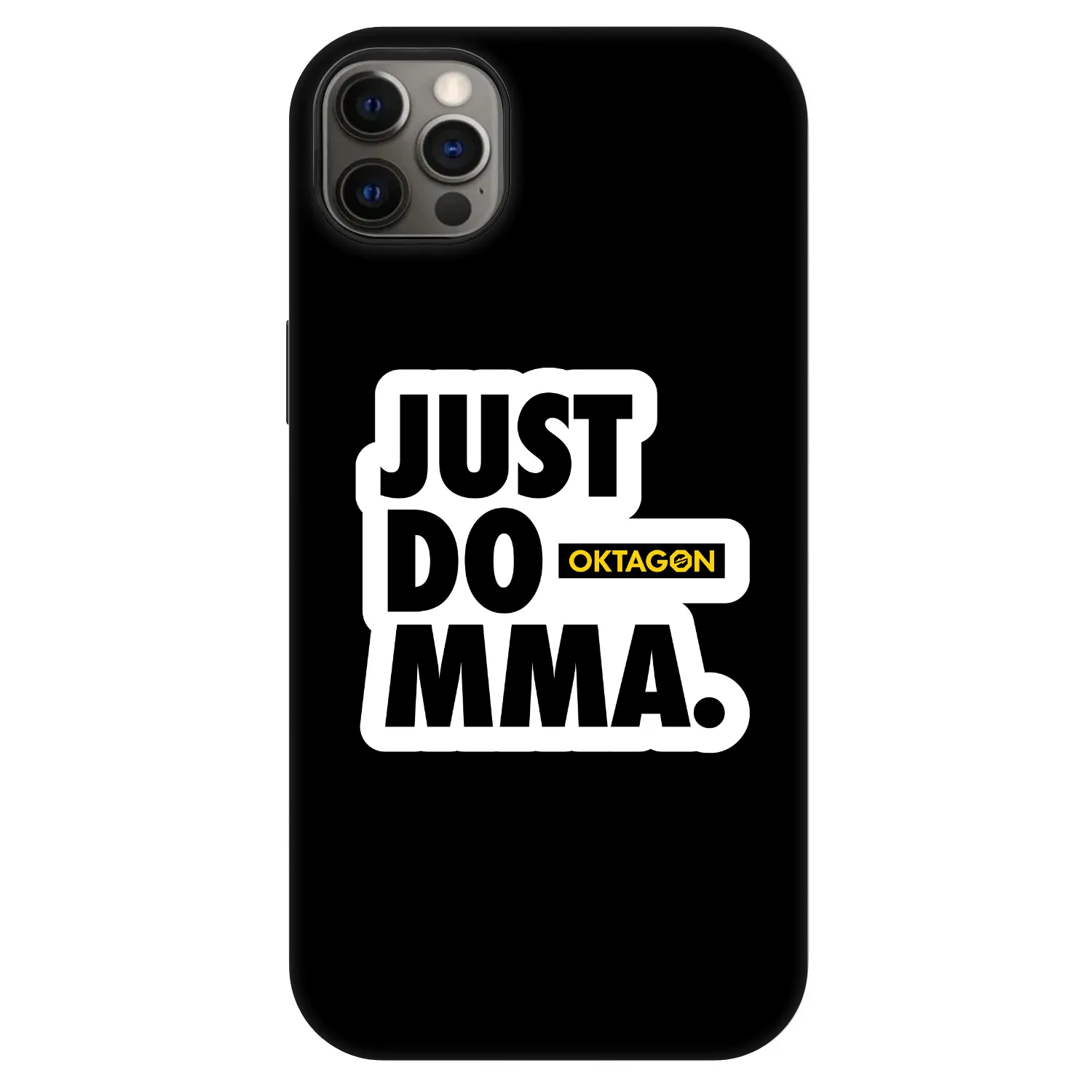 Picasee Fashion Case MagSafe pre Apple iPhone 12 Pro Max - OKTAGON - Just Do MMA