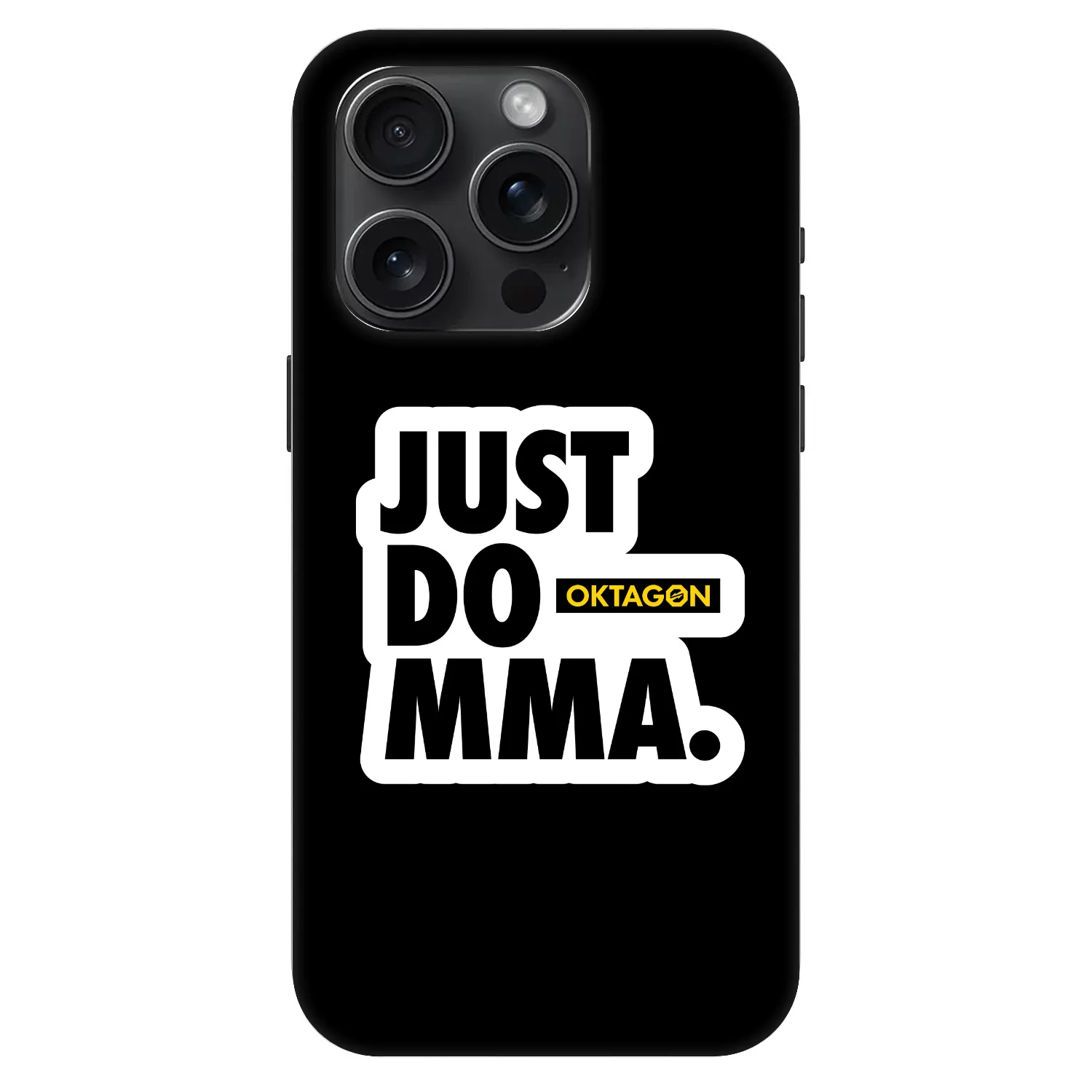 Fashion Case MagSafe pre Apple iPhone 15 Pro - OKTAGON - Just Do MMA