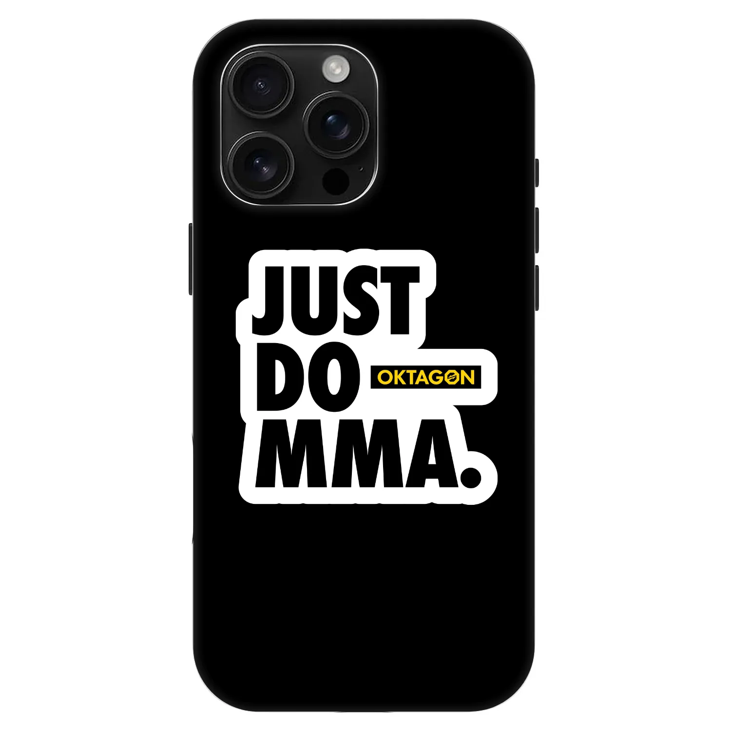 Fashion Case MagSafe pre Apple iPhone 16 Pro Max - OKTAGON - Just Do MMA