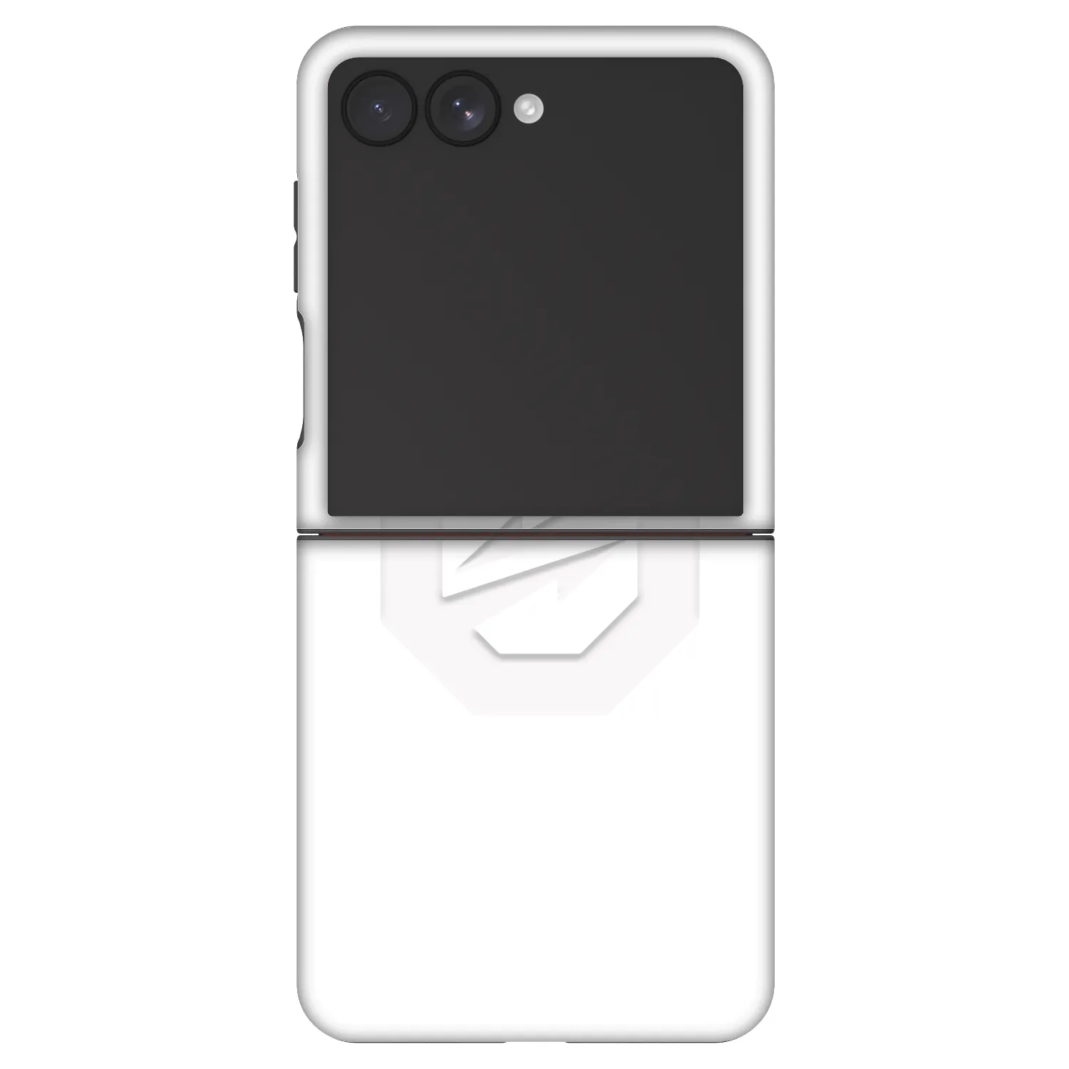 Picasee Fashion Case pre Samsung Galaxy Z Flip7 5G - OKTAGON - Ghost Logo