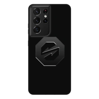 Obal pre Samsung Galaxy S21 Ultra 5G G998B - OKTAGON - Stealth Logo