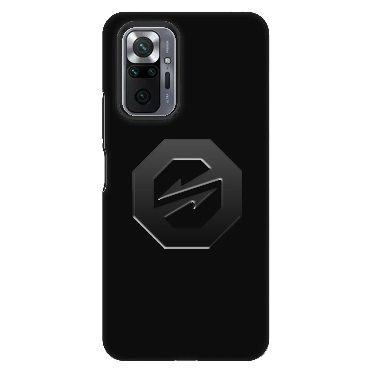 Picasee Fashion Case pre Xiaomi Redmi Note 10 Pro - OKTAGON - Stealth Logo