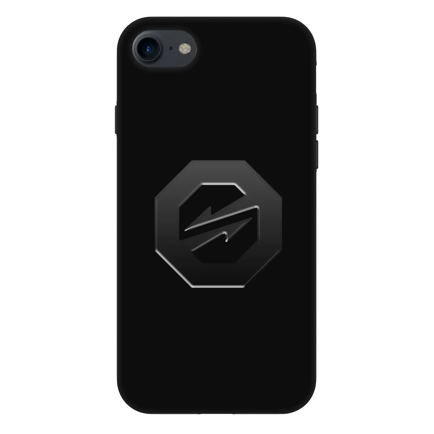 Picasee Fashion Case pre Apple iPhone SE 2020 - OKTAGON - Stealth Logo