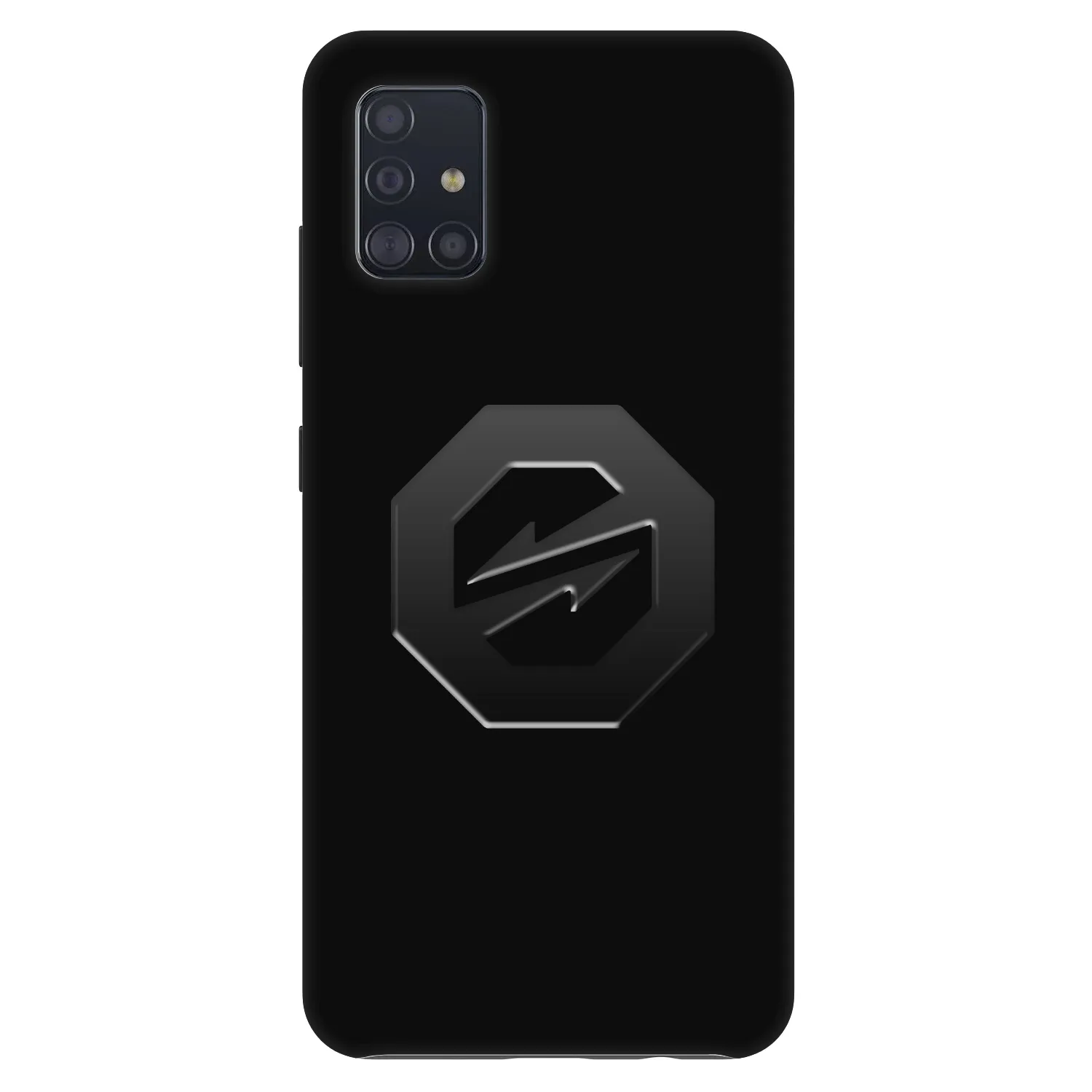 Picasee Fashion Case pre Samsung Galaxy A51 A515F - OKTAGON - Stealth Logo