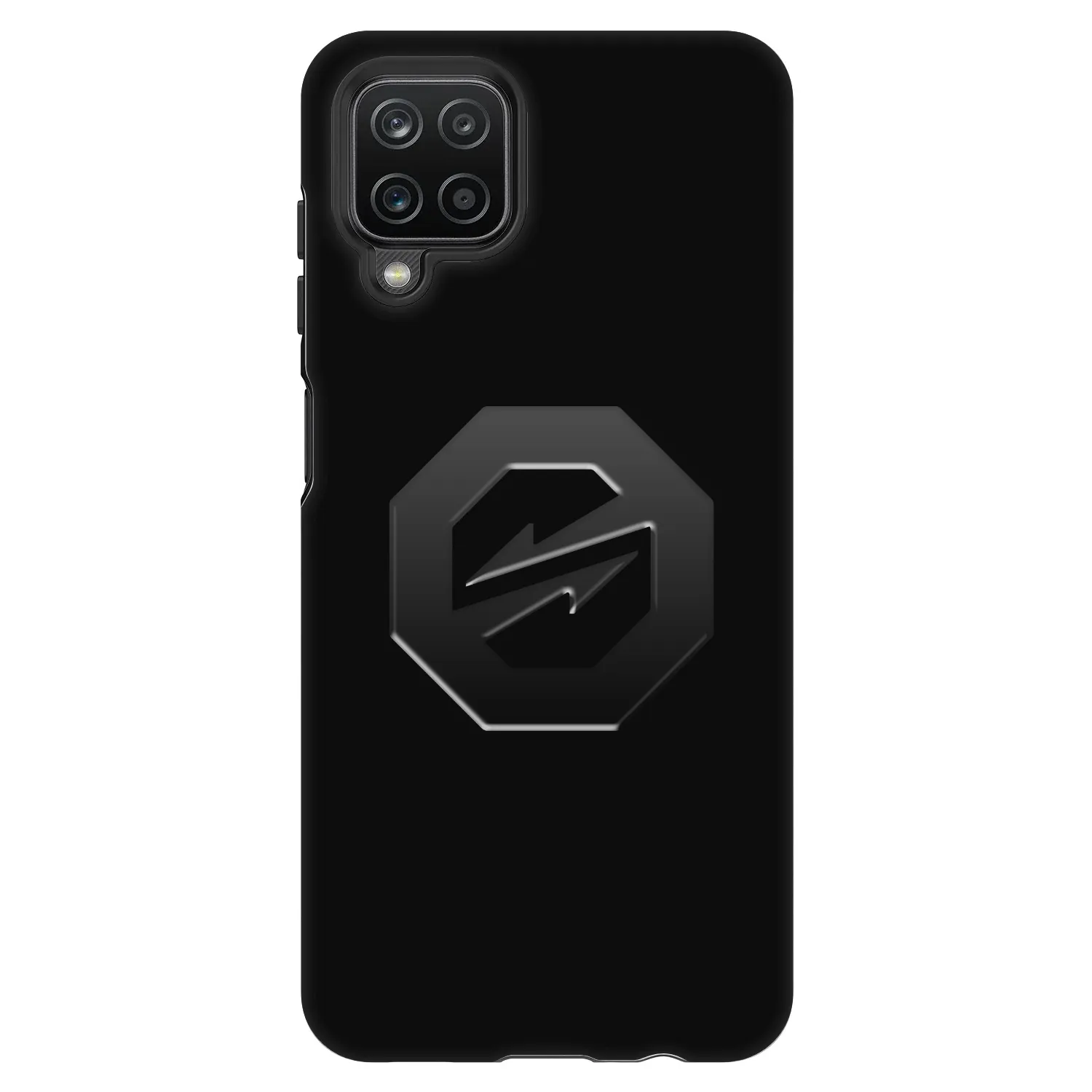 Picasee Fashion Case pre Samsung Galaxy A12 A125F - OKTAGON - Stealth Logo