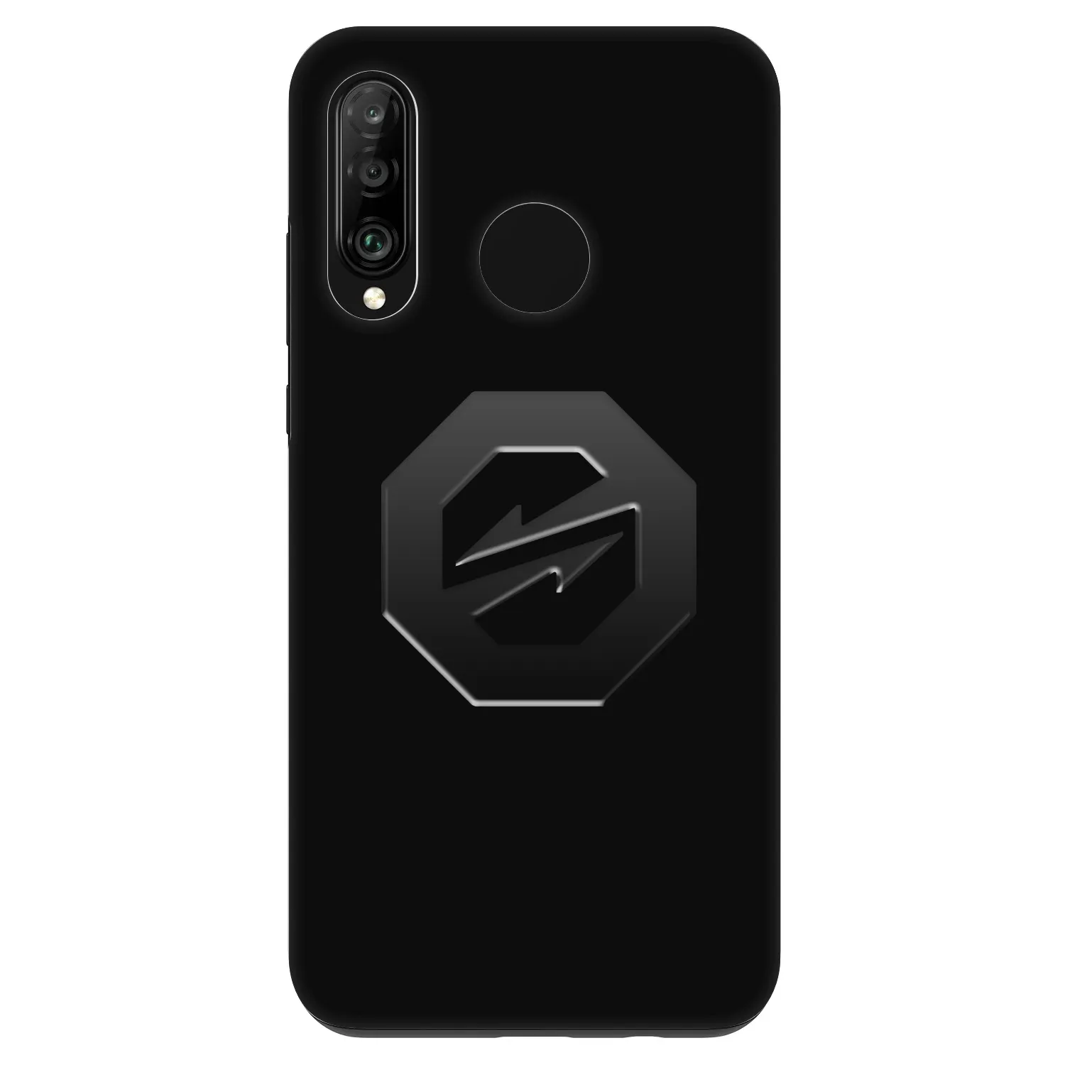 Picasee Fashion Case pre Huawei P30 Lite - OKTAGON - Stealth Logo
