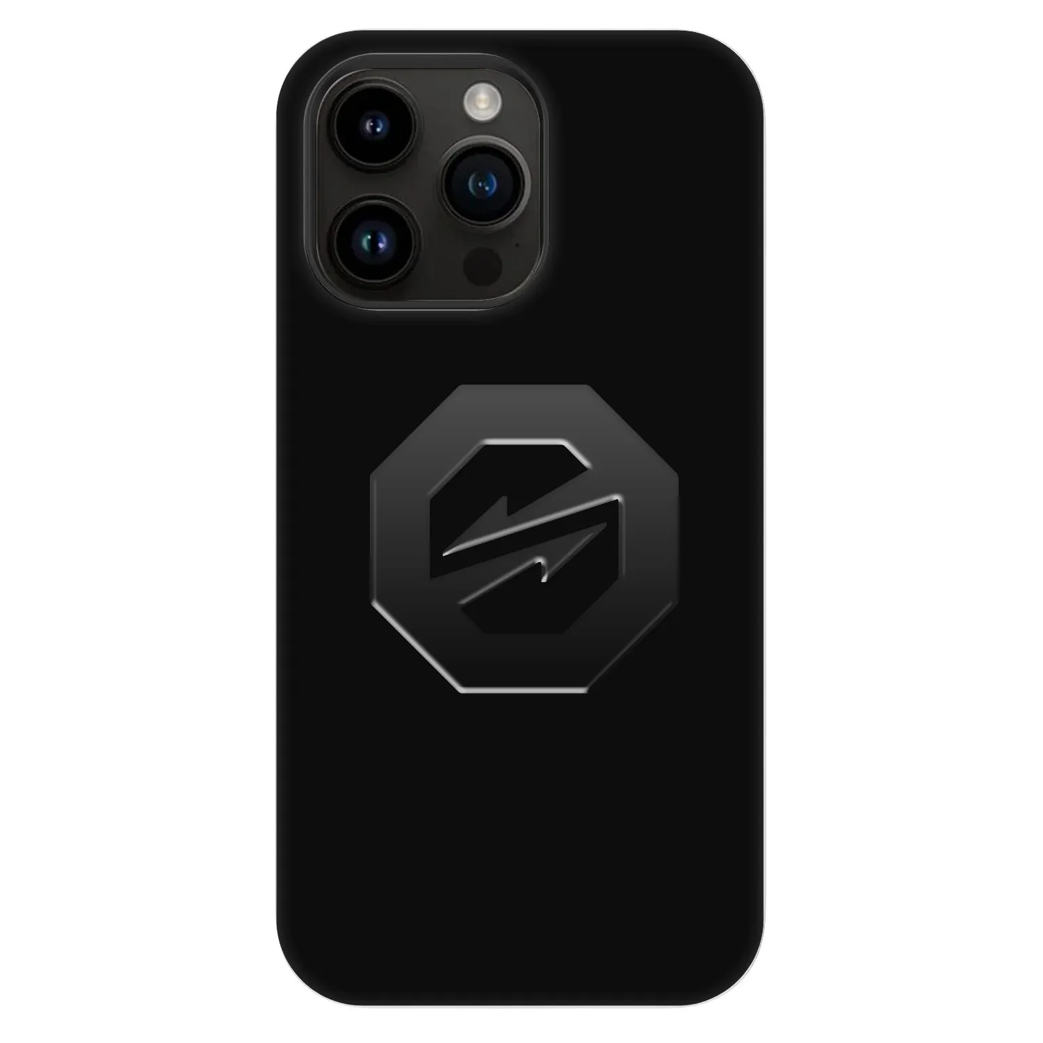 Picasee Fashion Case MagSafe pre Apple iPhone 14 Pro Max - OKTAGON - Stealth Logo