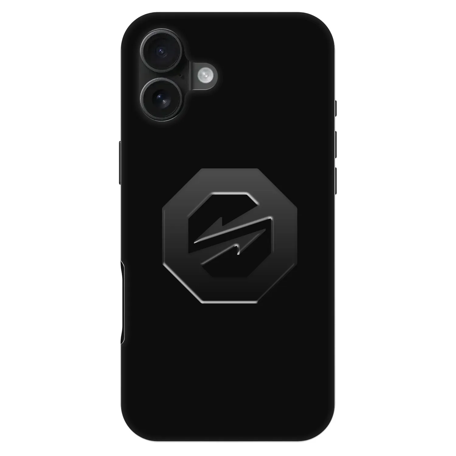 Picasee Fashion Case MagSafe pre Apple iPhone 16 Plus - OKTAGON - Stealth Logo