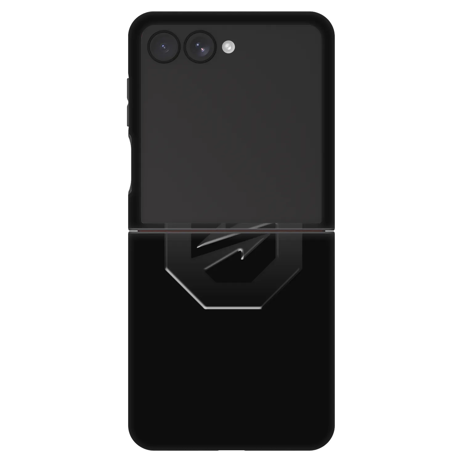 Picasee Fashion Case pre Samsung Galaxy Z Flip7 5G - OKTAGON - Stealth Logo