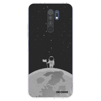 Picasee silikónový prehľadný obal pre Xiaomi Redmi 9 - Astronaut