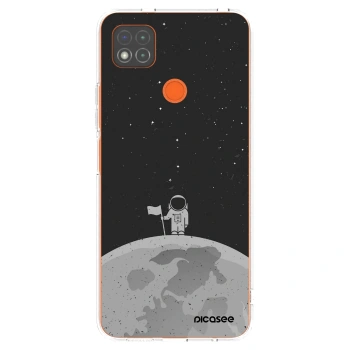Picasee silikónový prehľadný obal pre Xiaomi Redmi 9C - Astronaut