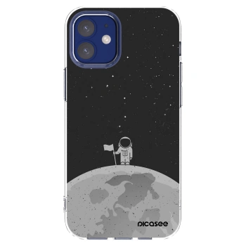 Picasee silikónový prehľadný obal pre Apple iPhone 12 mini - Astronaut