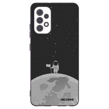 Picasee silikónový čierny obal pre Samsung Galaxy A32 5G A326B - Astronaut