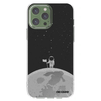 Picasee silikónový prehľadný obal pre Apple iPhone 13 Pro Max - Astronaut