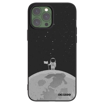 Picasee silikónový čierny obal pre Apple iPhone 13 Pro Max - Astronaut