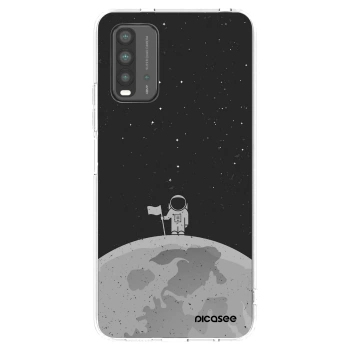 Picasee silikónový prehľadný obal pre Xiaomi Redmi 9T - Astronaut