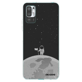 Picasee silikónový prehľadný obal pre Xiaomi Redmi Note 10 5G - Astronaut