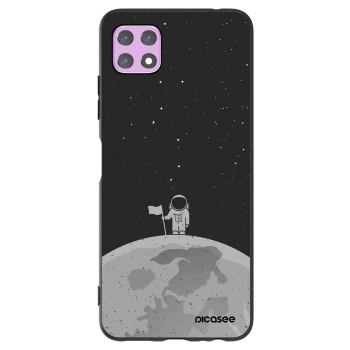 Picasee silikónový čierny obal pre Samsung Galaxy A22 A226B 5G - Astronaut