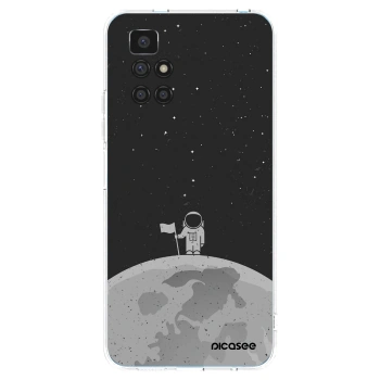 Picasee silikónový prehľadný obal pre Xiaomi Redmi 10 - Astronaut