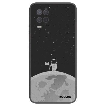 Picasee silikónový čierny obal pre Realme 8 5G - Astronaut