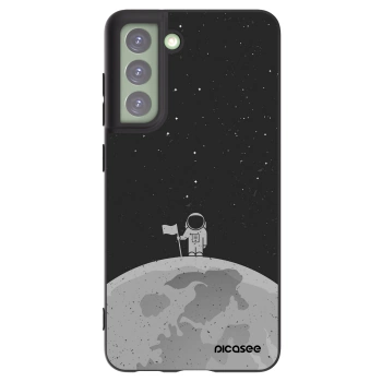 Picasee silikónový čierny obal pre Samsung Galaxy S21 FE 5G - Astronaut