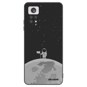 Picasee silikónový čierny obal pre Xiaomi Redmi Note 11 - Astronaut