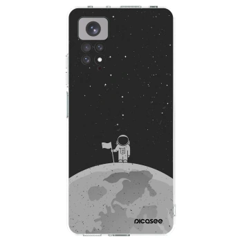 Picasee silikónový prehľadný obal pre Xiaomi Redmi Note 11S 4G - Astronaut