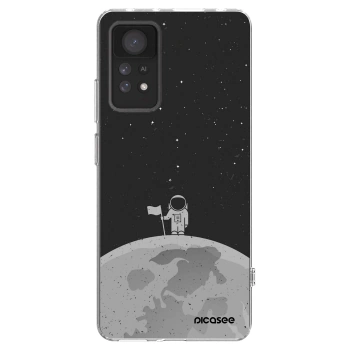 Picasee silikónový prehľadný obal pre Xiaomi Redmi Note 11 Pro 5G - Astronaut