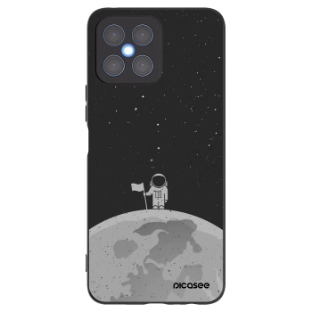 Picasee silikónový čierny obal pre Honor X8 4G - Astronaut