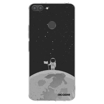 Picasee silikónový prehľadný obal pre Huawei P Smart - Astronaut