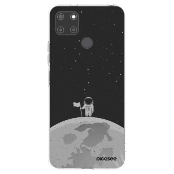 Picasee silikónový prehľadný obal pre Realme C21Y - Astronaut