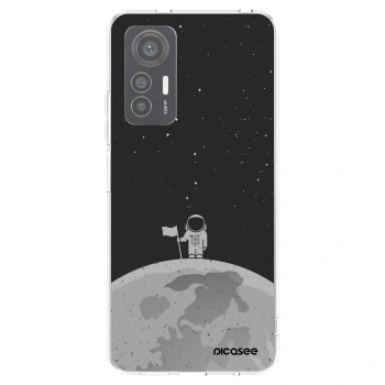 Picasee silikónový prehľadný obal pre Xiaomi 12 Lite - Astronaut