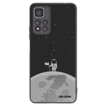 Picasee silikónový čierny obal pre Xiaomi Redmi Note 11 Pro+ 5G - Astronaut