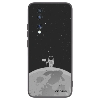 Picasee silikónový čierny obal pre Honor 70 - Astronaut