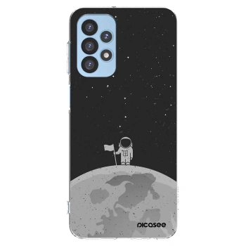 Picasee silikónový prehľadný obal pre Samsung Galaxy A23 A235F 4G - Astronaut