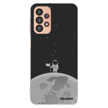Picasee silikónový prehľadný obal pre Samsung Galaxy A23 A236B 5G - Astronaut
