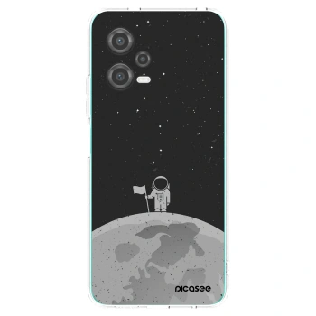 Picasee silikónový prehľadný obal pre Xiaomi Poco X5 - Astronaut