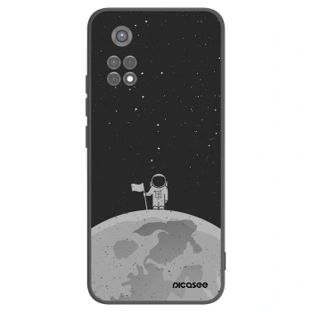 Picasee silikónový čierny obal pre Xiaomi Redmi Note 11S 5G - Astronaut