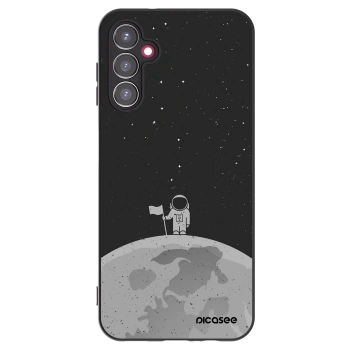 Picasee silikónový čierny obal pre Samsung Galaxy A14 4G A145R - Astronaut