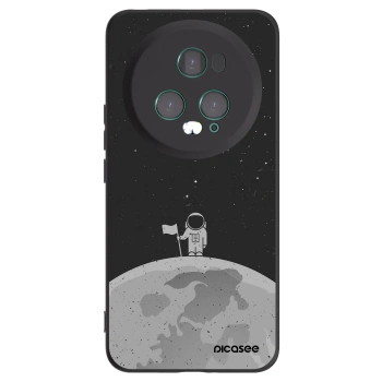 Picasee silikónový čierny obal pre Honor Magic5 Pro - Astronaut