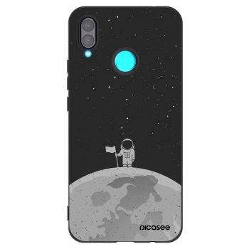 Picasee silikónový čierny obal pre Huawei Nova 3 - Astronaut