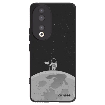 Picasee silikónový čierny obal pre Honor 90 5G - Astronaut