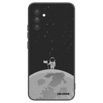 Picasee silikónový čierny obal pre Samsung Galaxy A04s A047F - Astronaut