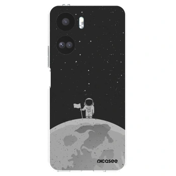 Picasee silikónový prehľadný obal pre Honor 90 Lite 5G - Astronaut