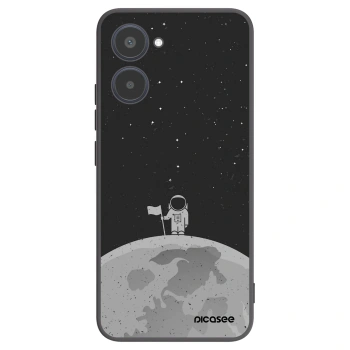 Picasee silikónový čierny obal pre Realme 10 4G - Astronaut