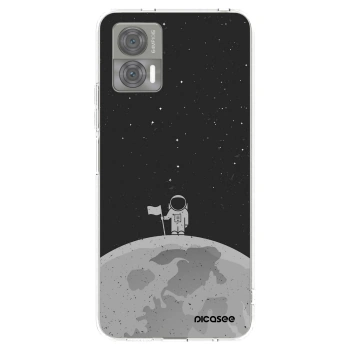 Picasee silikónový prehľadný obal pre Motorola Edge 30 Neo - Astronaut