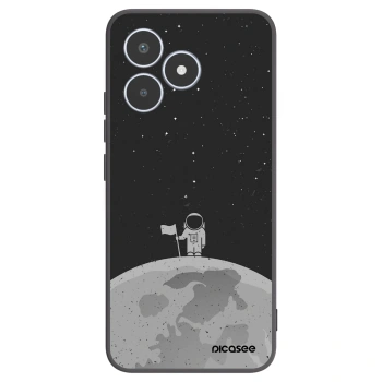 Picasee silikónový čierny obal pre Realme C53 - Astronaut