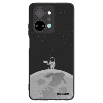Picasee silikónový čierny obal pre Honor X7a - Astronaut